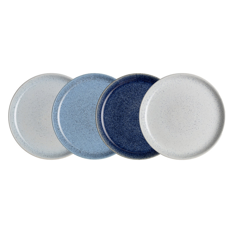 Denby Studio Blue Coupe Dinner Plates & Reviews Wayfair